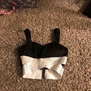 Lingerie and crop tops